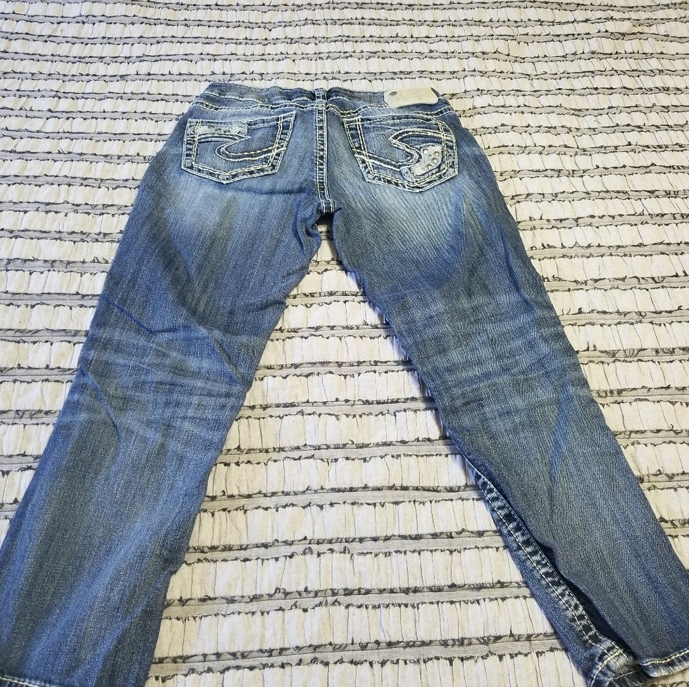 silver capris - Picture 2 of 2
